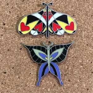Official Disney Trading Pins- Villain Butterflies